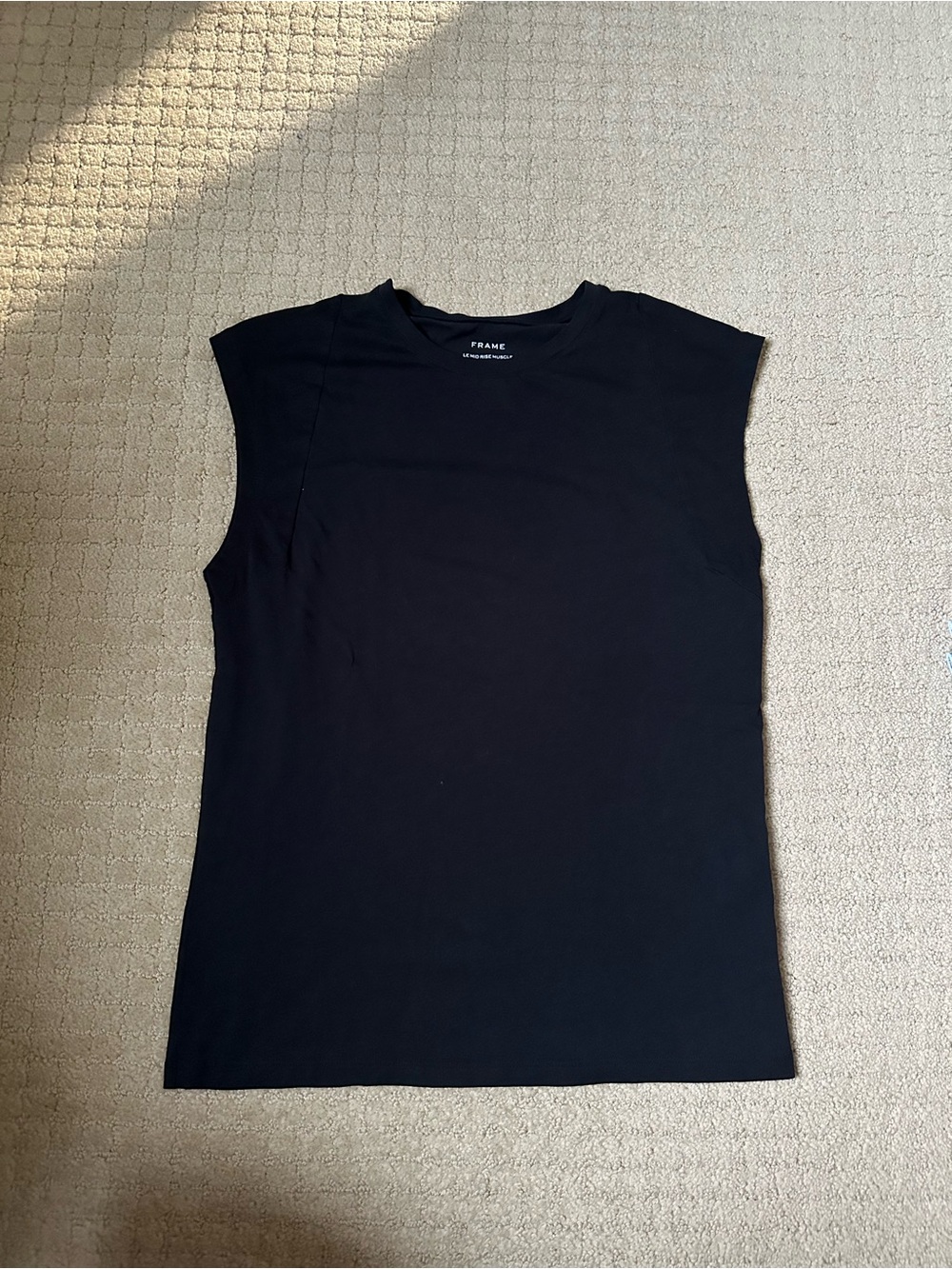 Frame Le Mid Rise Muscle Top